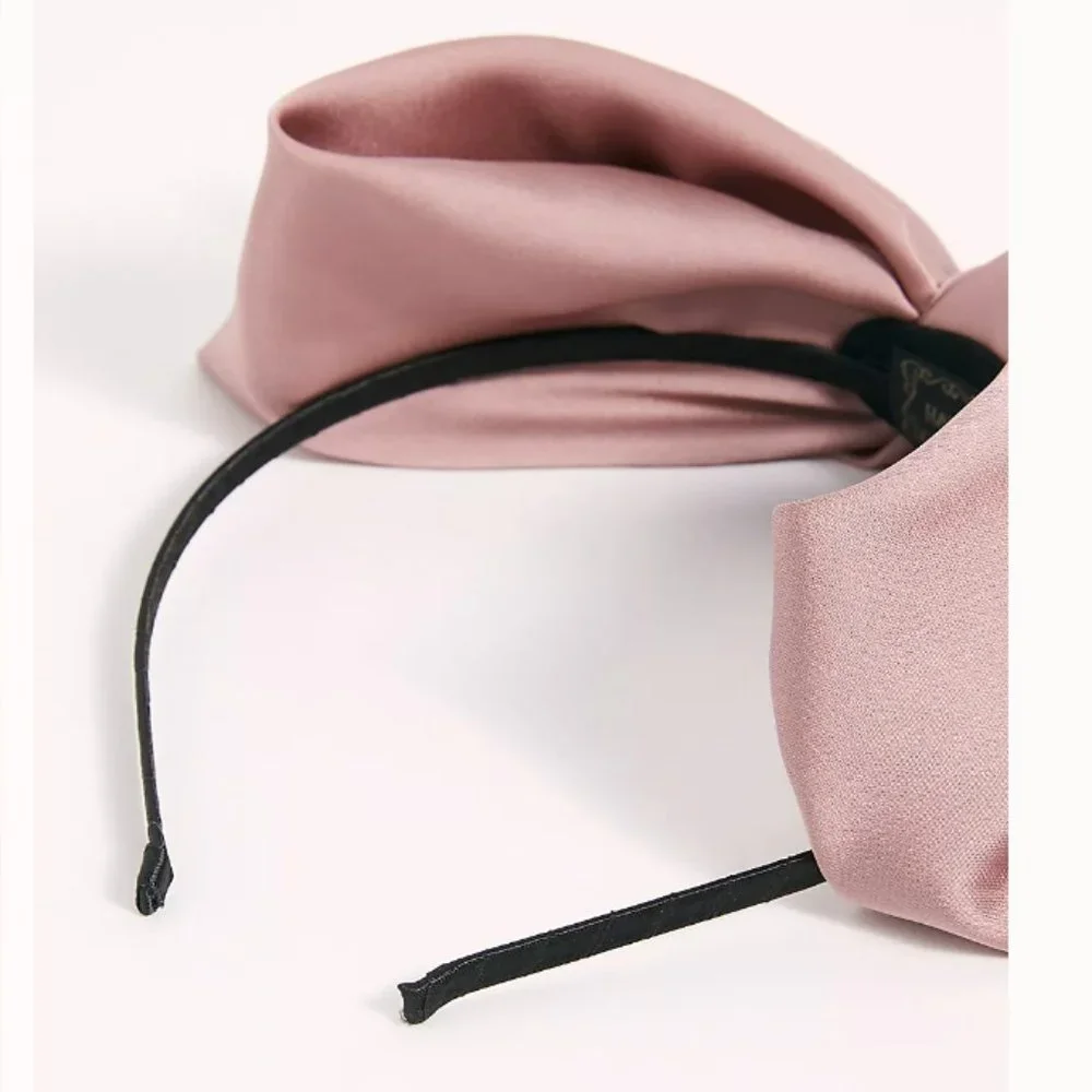 🌟VALENTINE'S DAY [Free People] Bianca Bow Headband (BLACK)